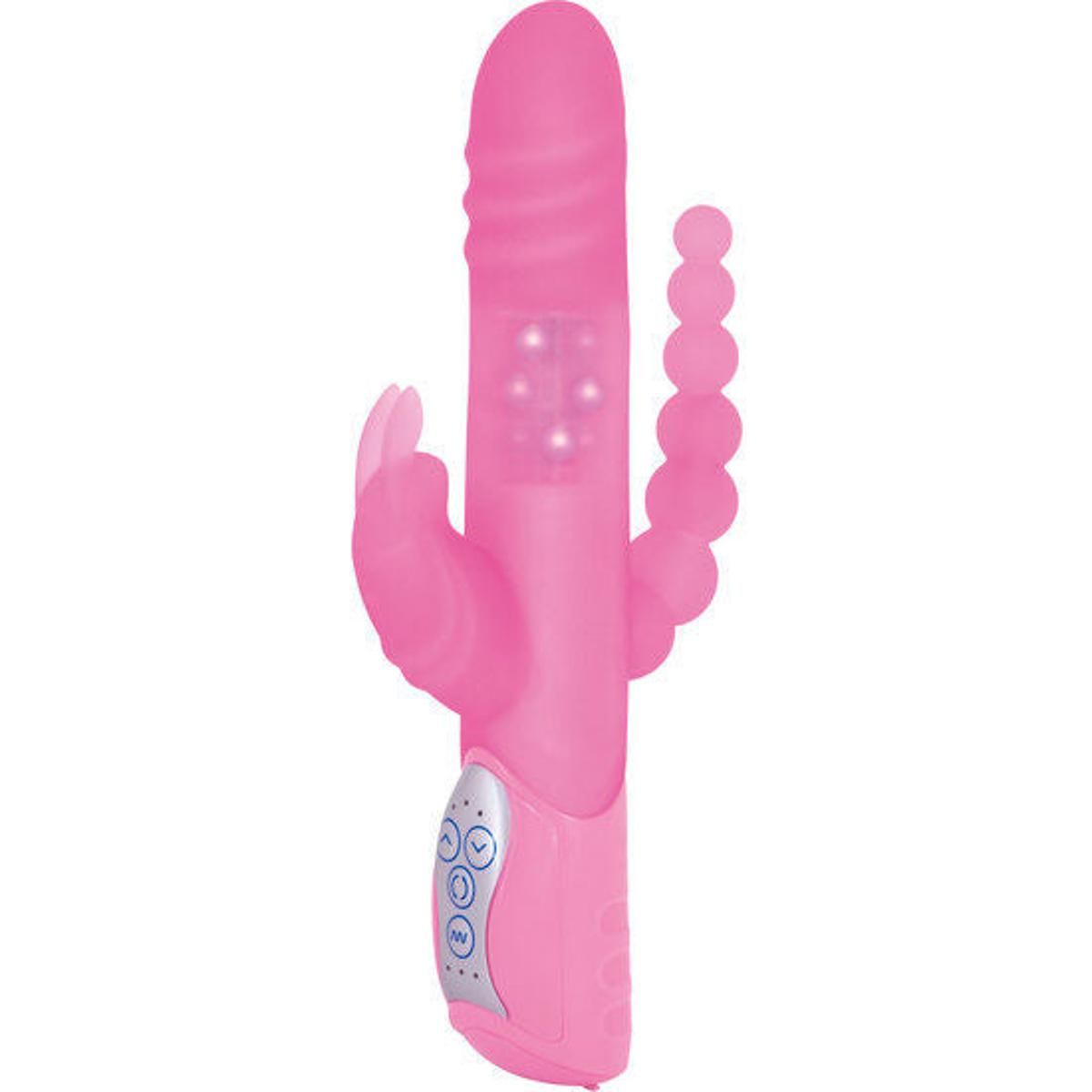 Rabbitvibrator "E Rabbit: Triple Play" | 7 Vibrationsmodi | Seven Creations