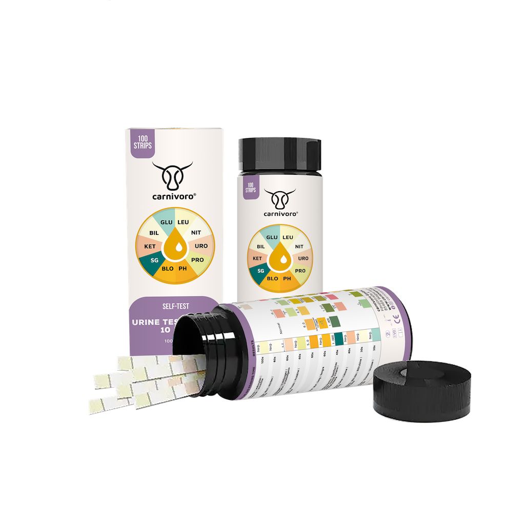 carnivoro® Gesundheitstest - Urin Teststreifen für 10 Parameter