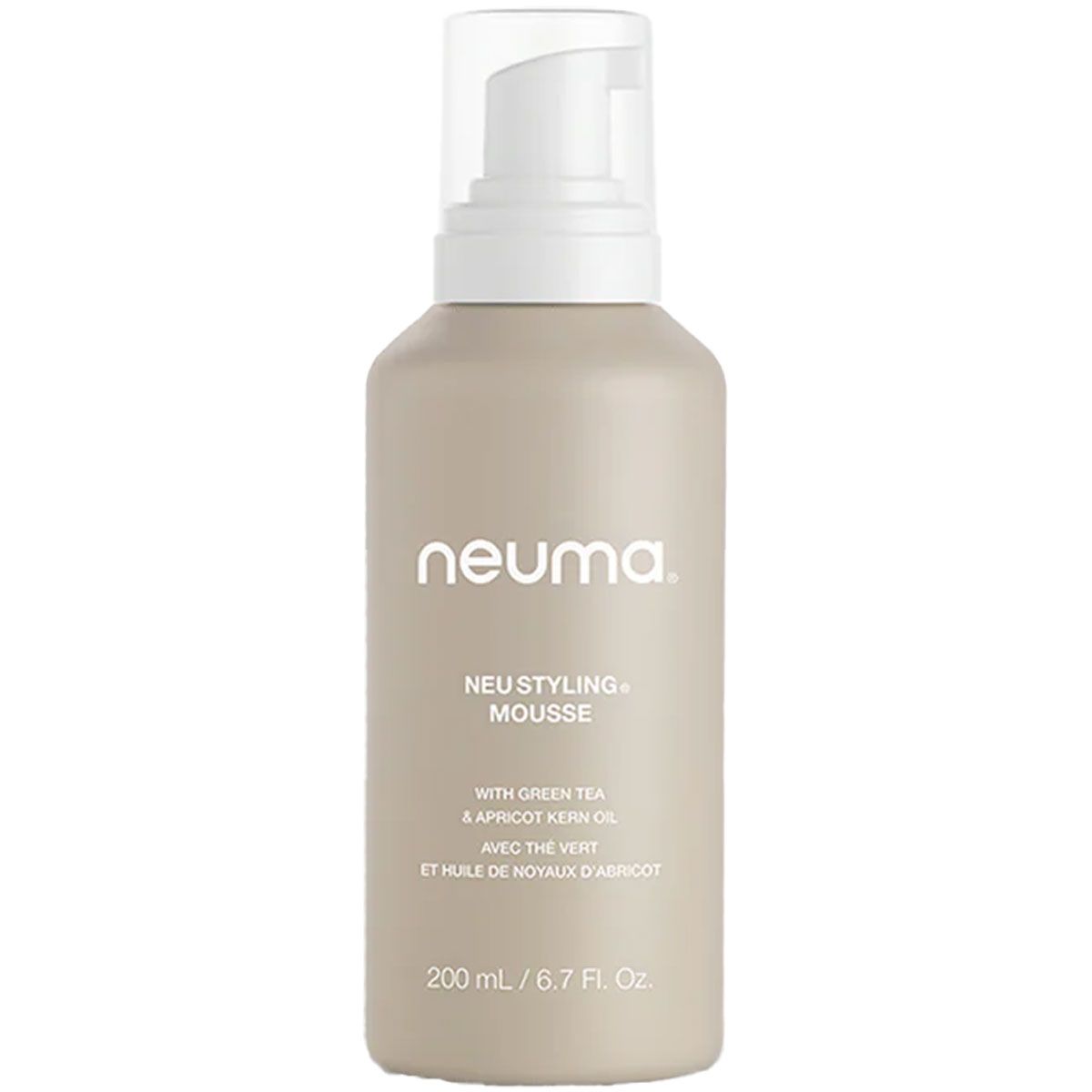 Neuma Neu Styling Mousse in beige Flasche mit Pumpspender, 200 ml.