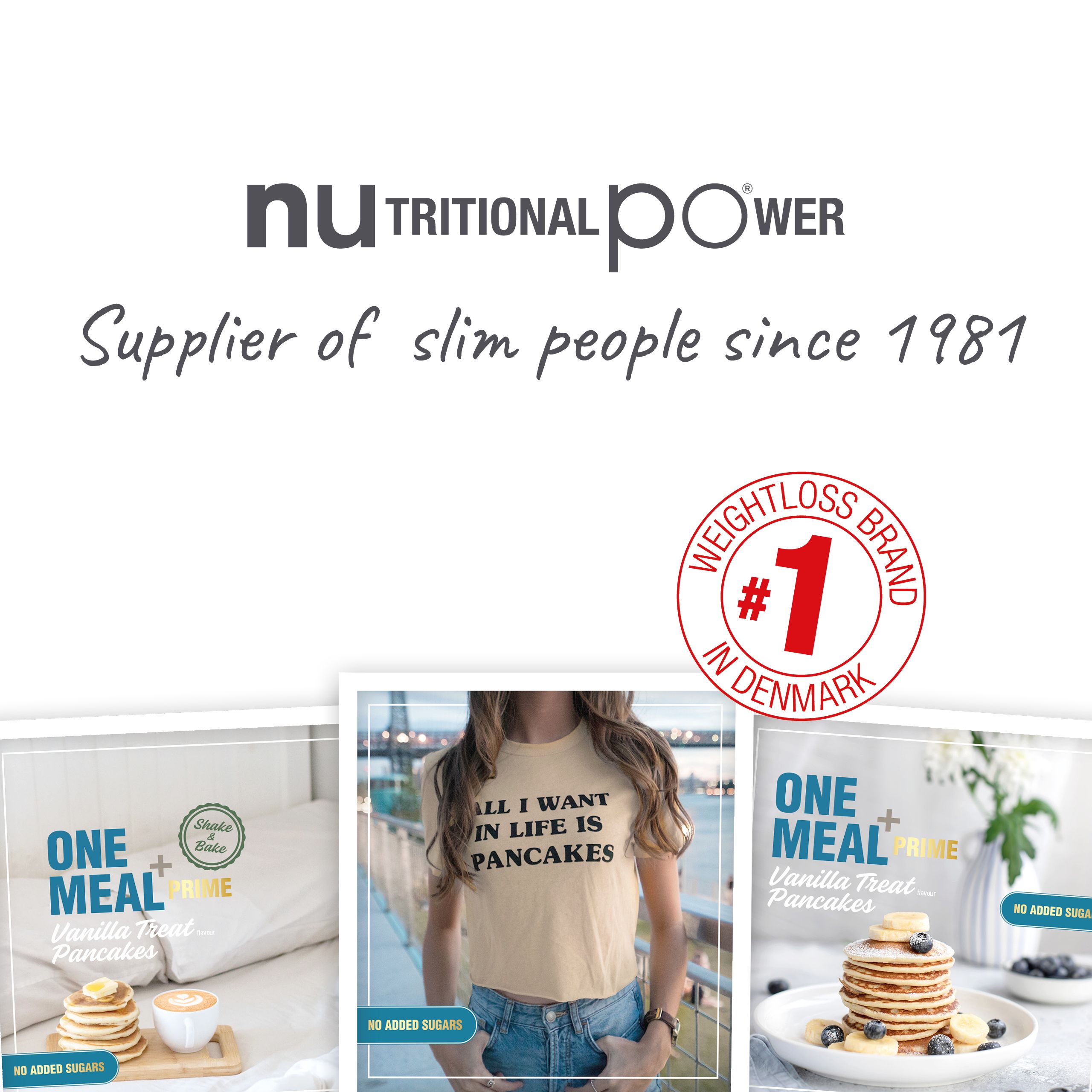 nupo One Meal +Prime Pancakes Vanilla Treat
