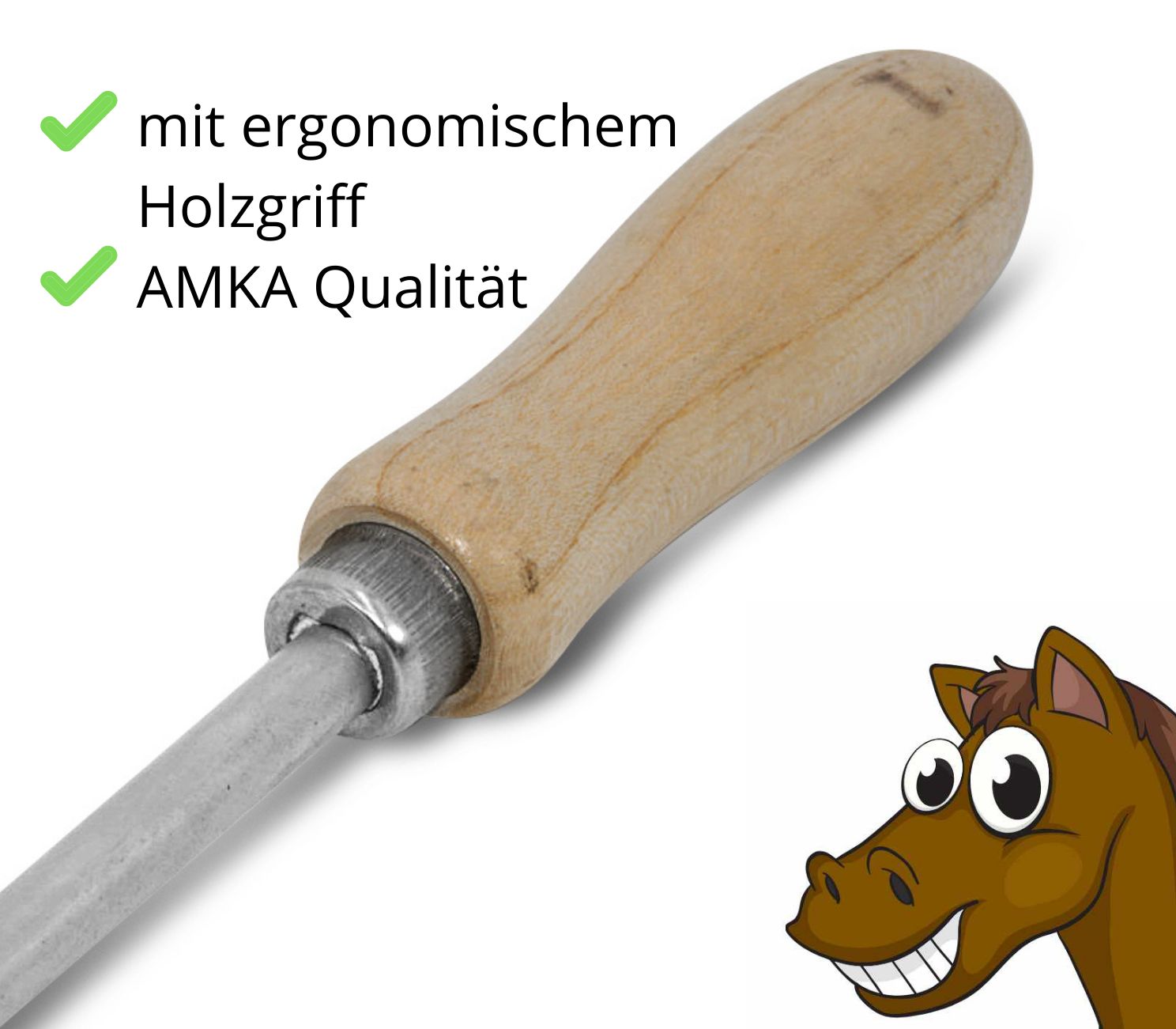 AMKA Pferde Zahnraspel