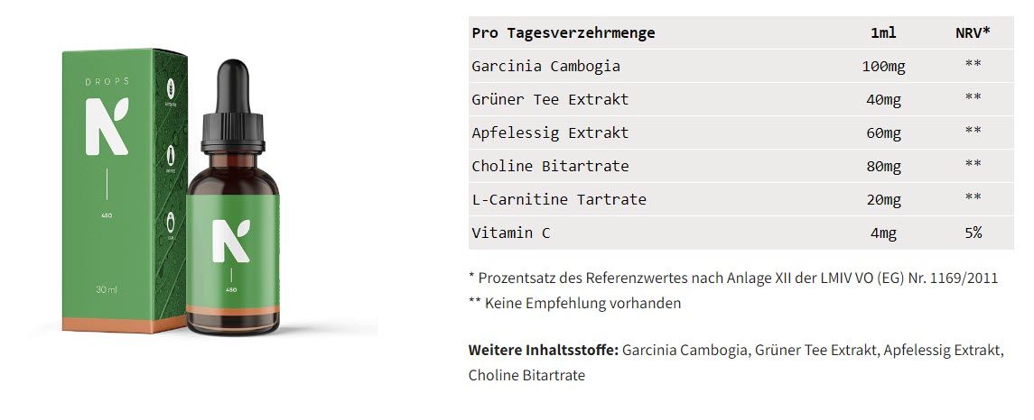 Neo N Drops Tropfen Neo Formel 450