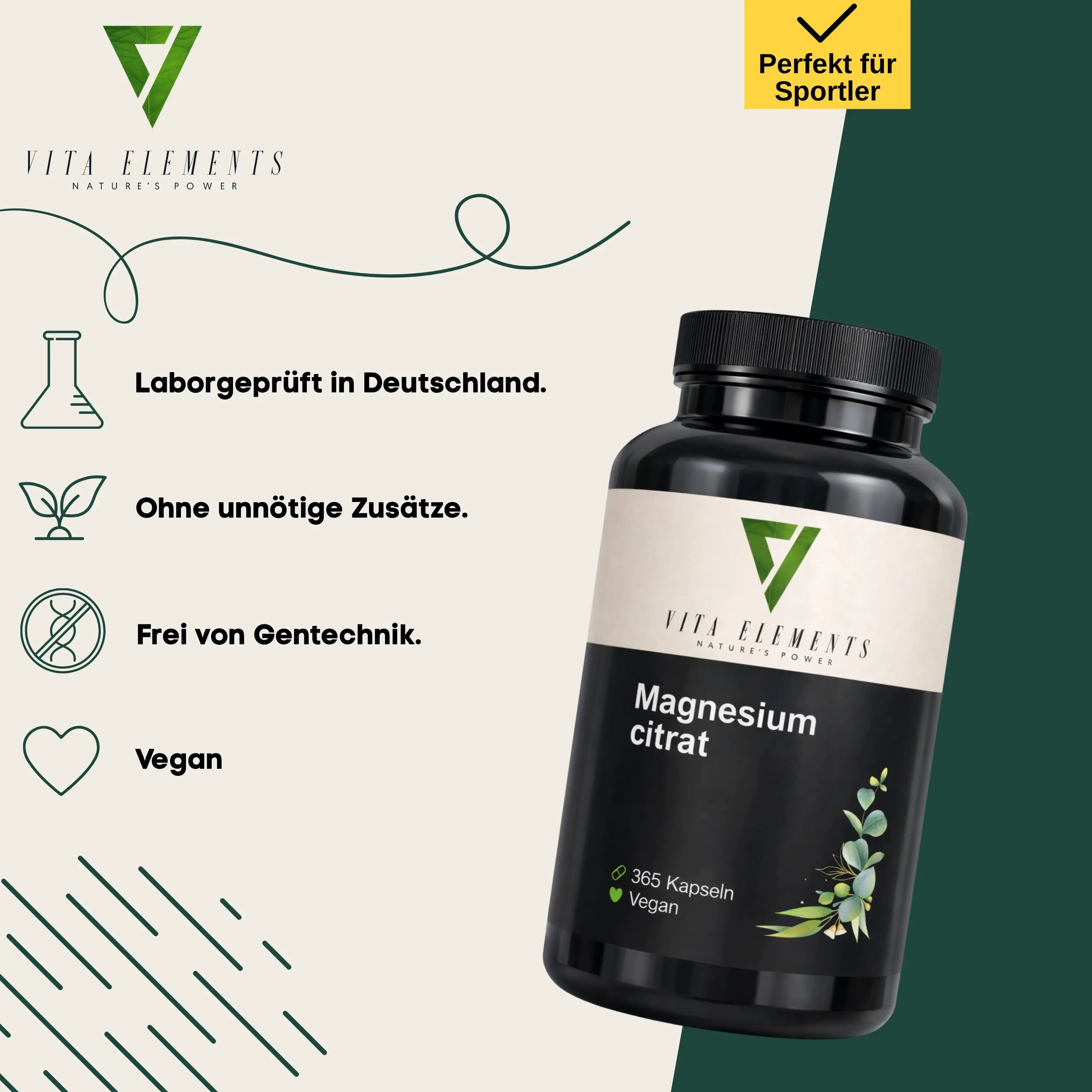 Vita Elements Magnesiumcitrat