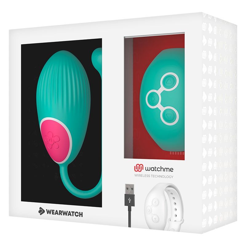 Wearwatch Vibro-Ei und Fernbedienung im Karton.