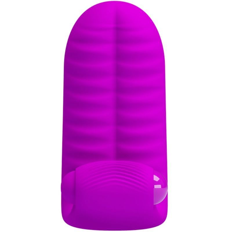 Pretty Love Abbott Doppelfingeraufsatz Vibrator mit Klitorisstimulation pink