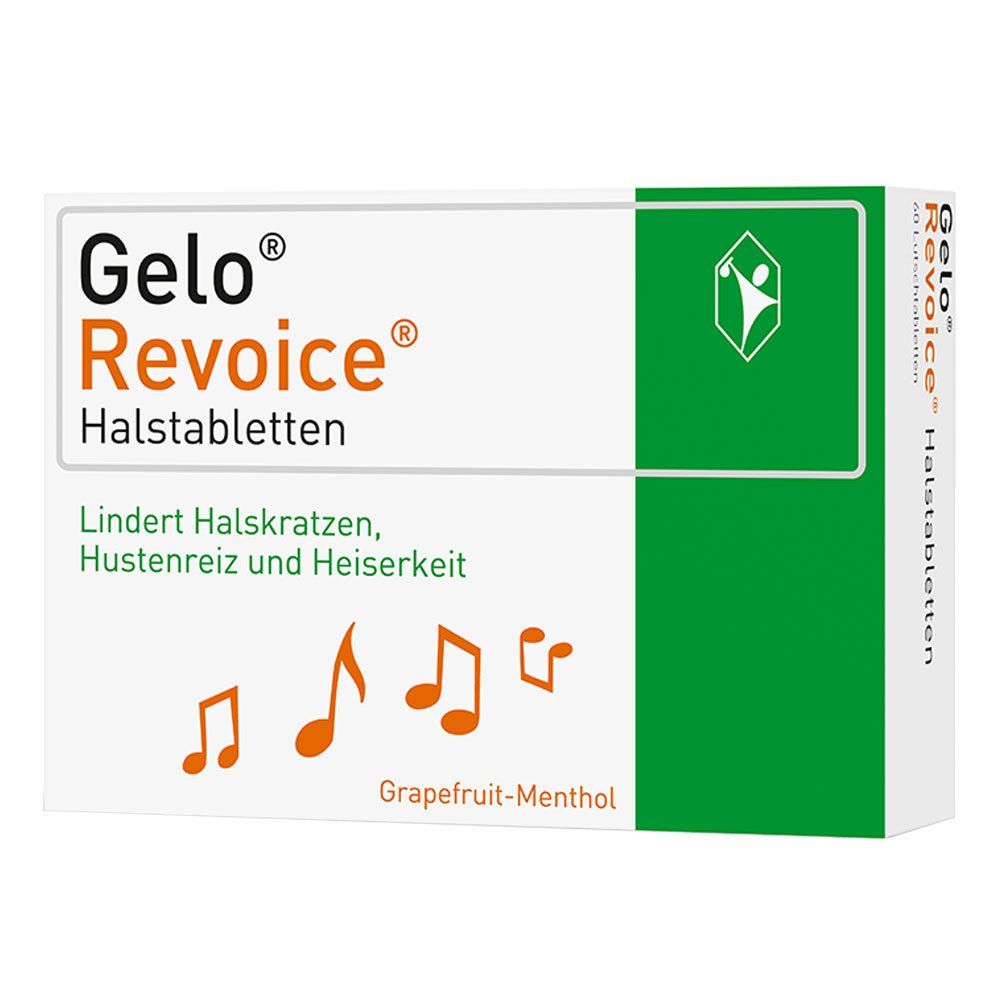 GeloRevoice Halstabletten Grapefruit-Menthol bei Heiserkeit & Stimmverlust