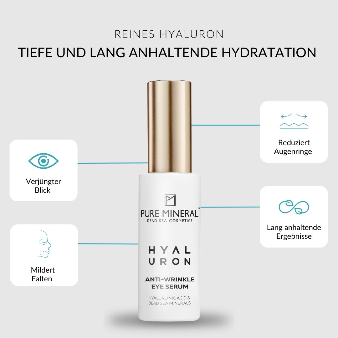 Pure Mineral - Anti-Falten-Augenserum Hyaluron