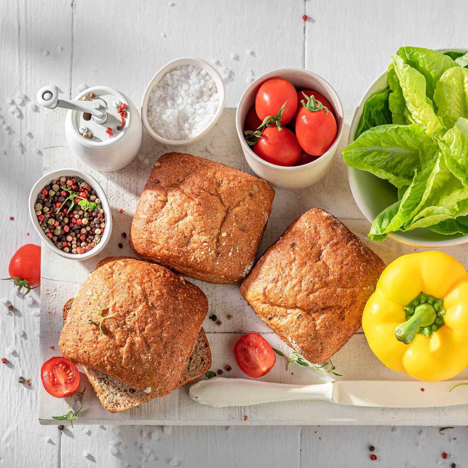 Locawo Low Carb Eiweissbrötchen