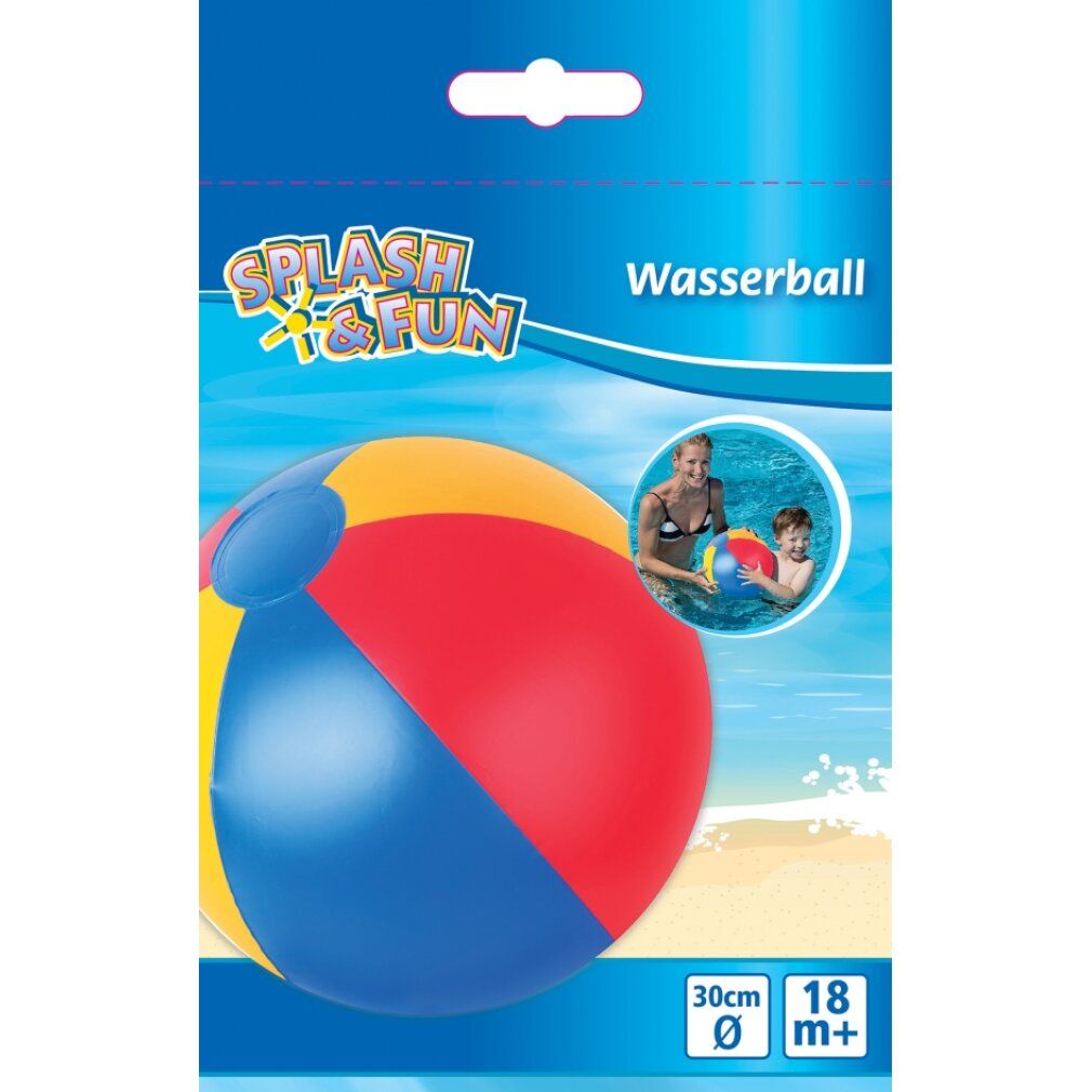 VEDES Großhandel GmbH - Ware Splash & Fun Strandball uni, # ca. 30 cm