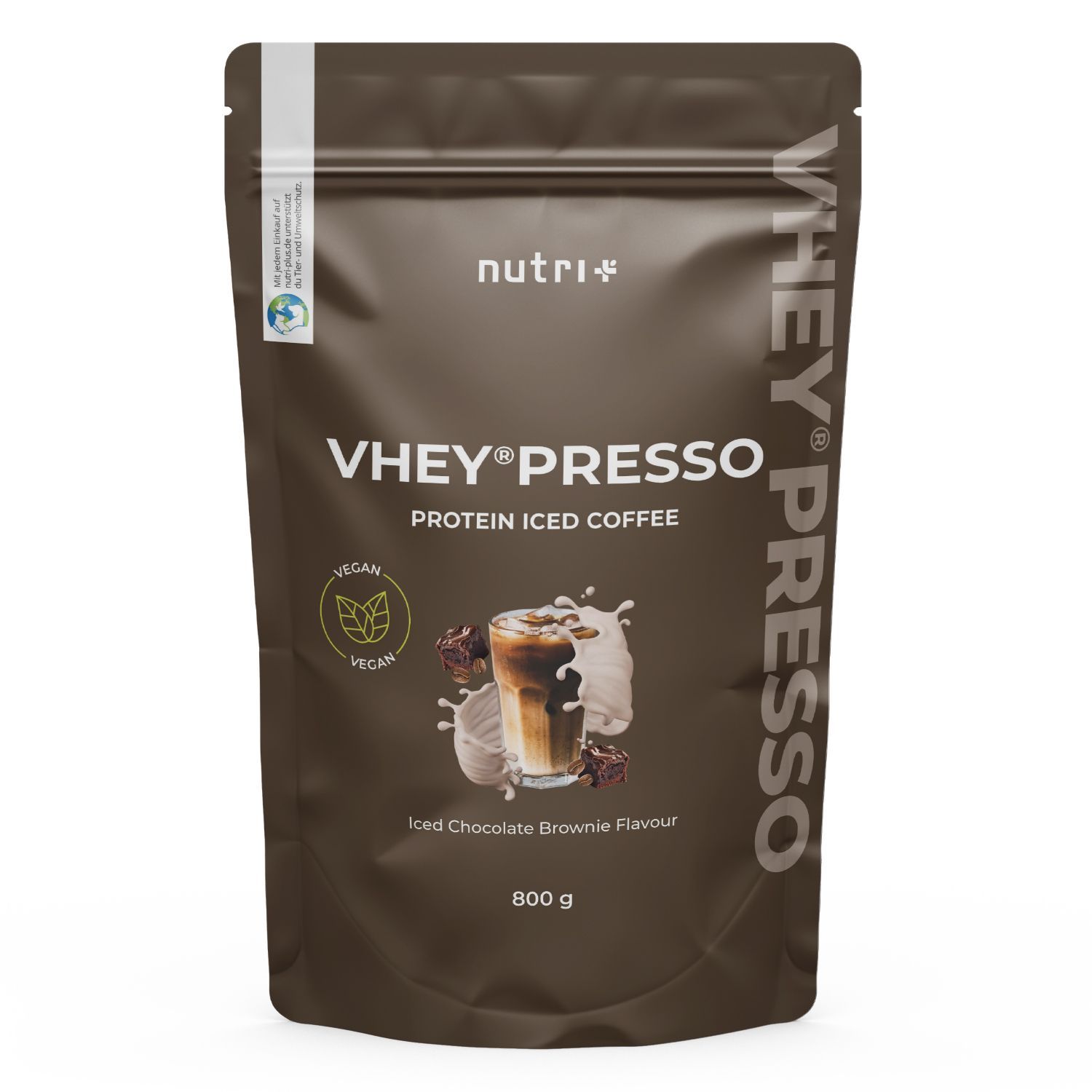 nutri+ Proteinkaffee Vegan - Vheypresso 800g