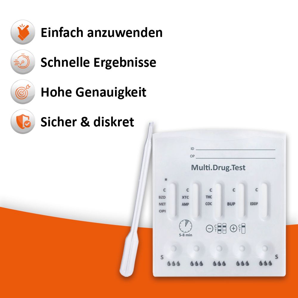 self-diagnostics Drogenschnelltest Multi 11 T