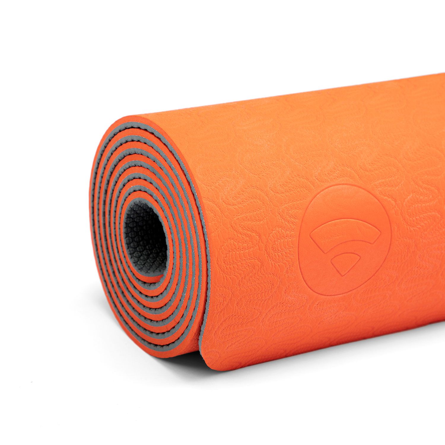 Yogamatte Lotus Pro, TPE orange/anthrazit  942-NOR