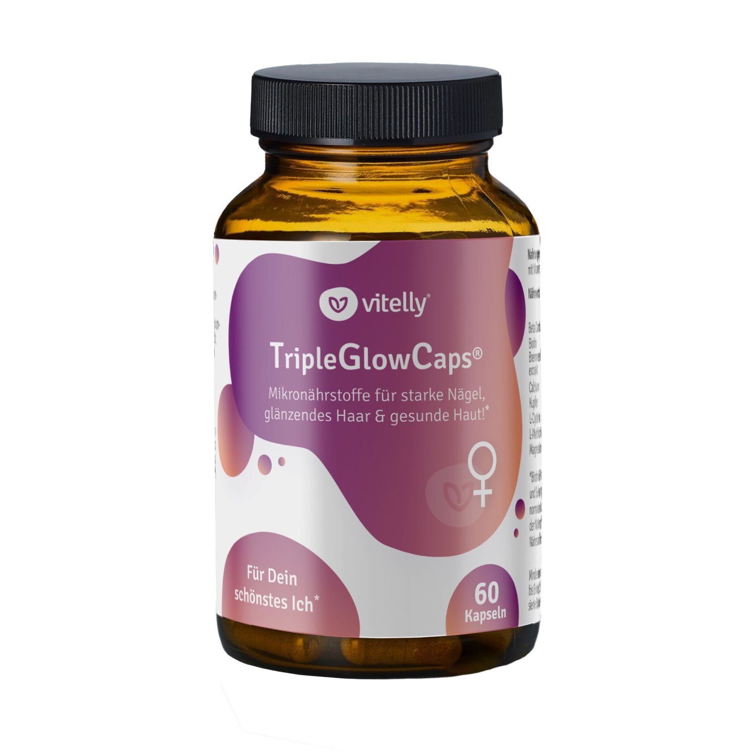 vitelly TripleGlowCaps® – Haut, Haare und Nägel Kapseln
