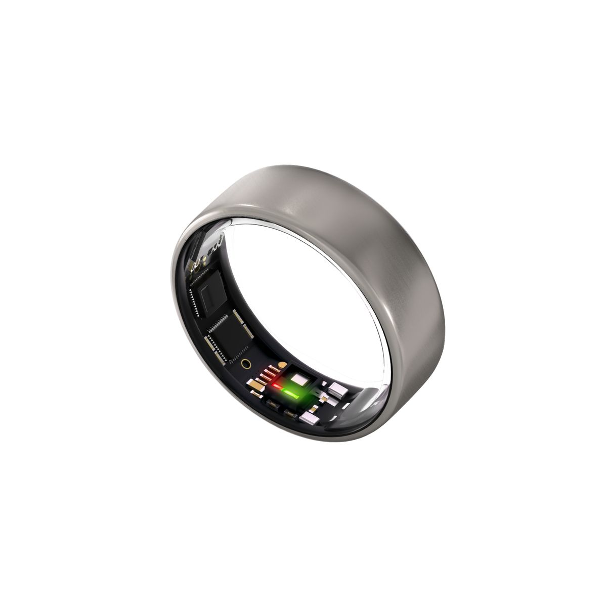 Ultrahuman AIR Smart Ring, Raw Titanium- Größe 5