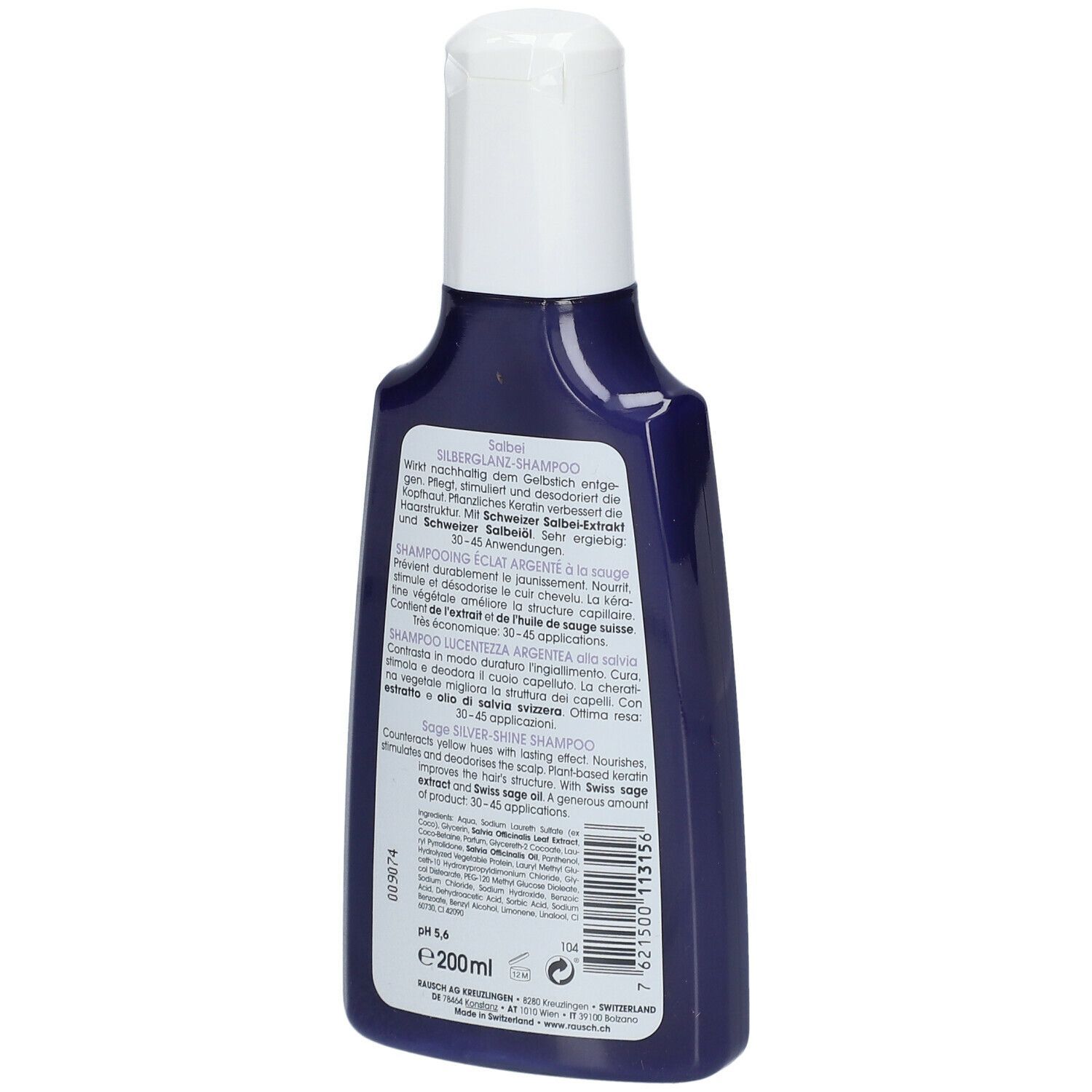 RAUSCH Salbei Silberglanz-Shampoo