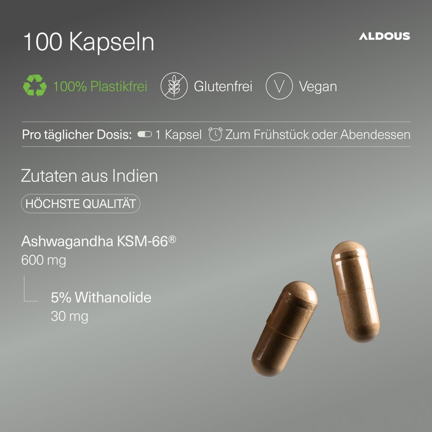 Aldous Ashwagandha Kapseln