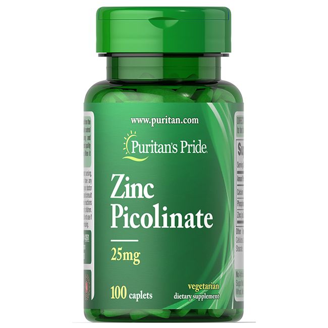 Puritan's Pride Zinkpicolinat 25 mg