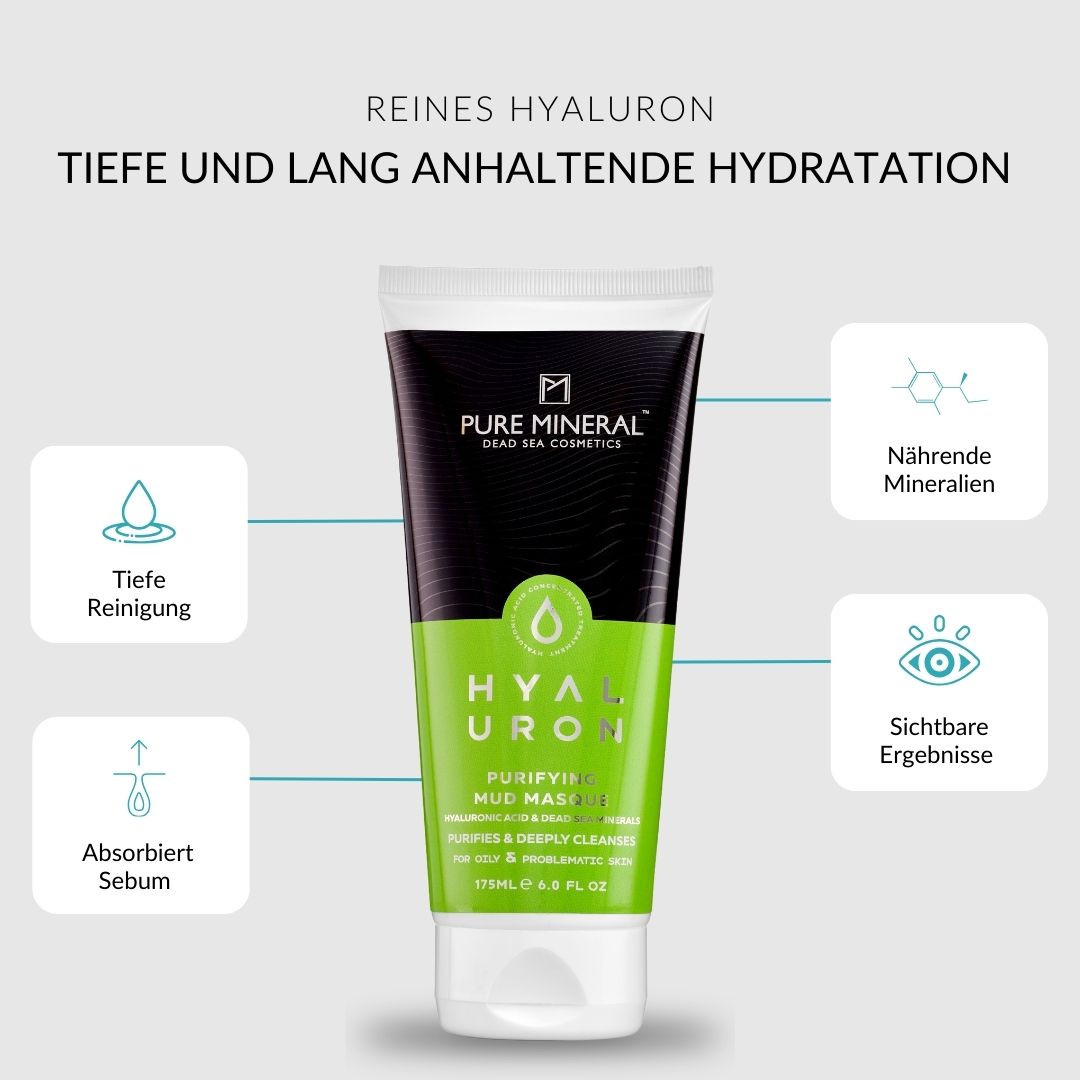 Pure Mineral - Schlammmaske für fettige Haut