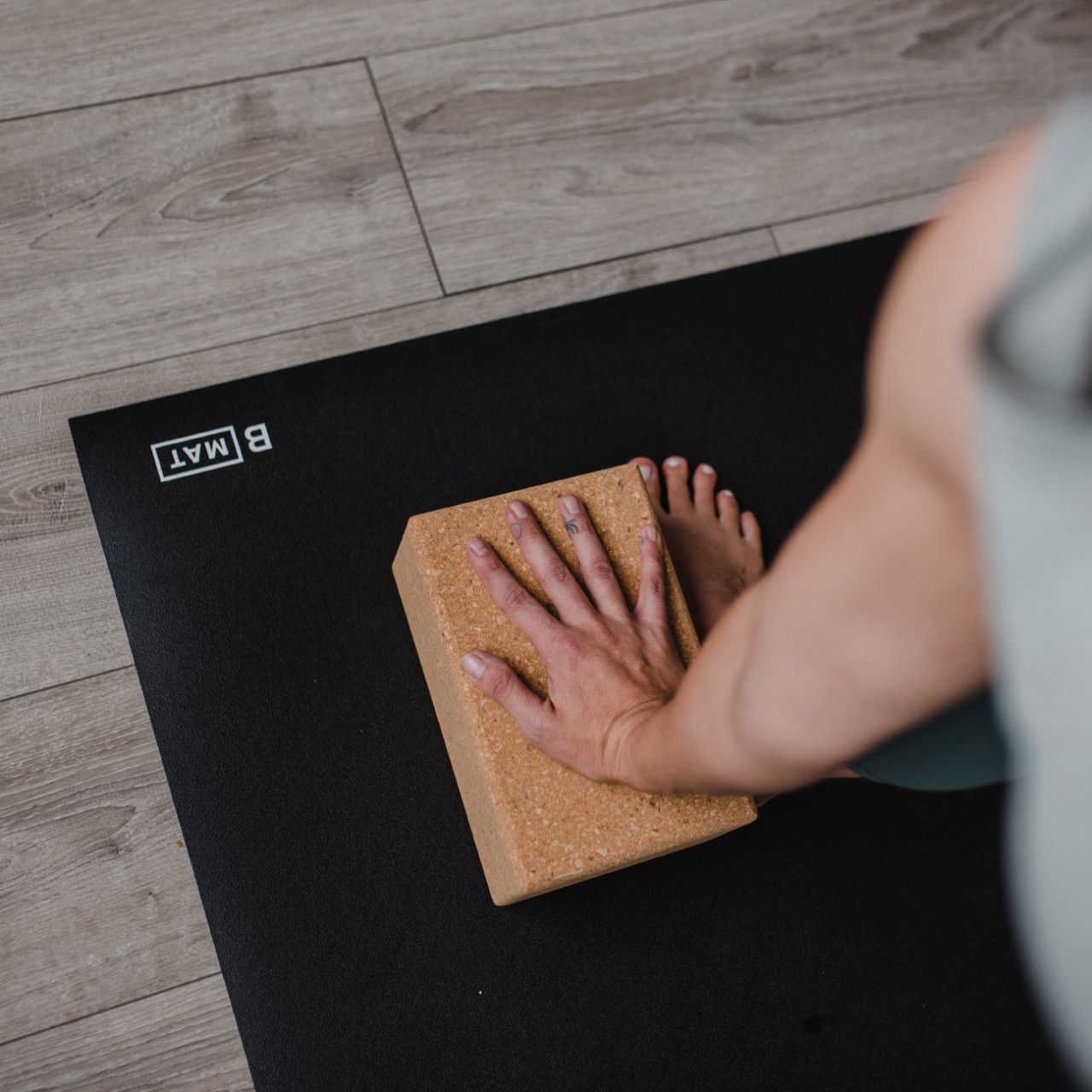 Yogamatte B MAT Strong - Black (215cm)