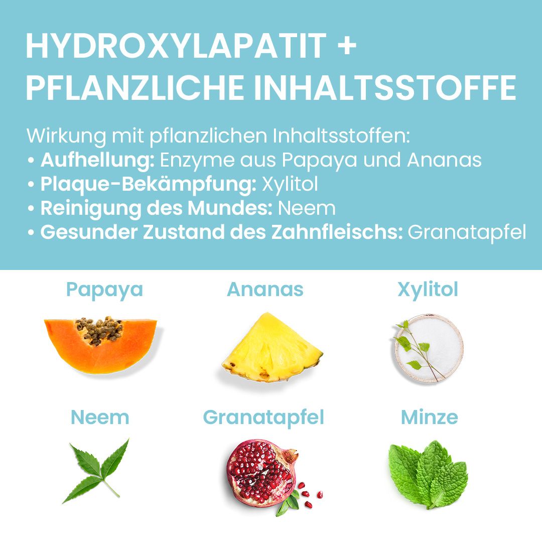 Himalaya Botanique Whitening-Zahnpasta mit Hydroxylapatit