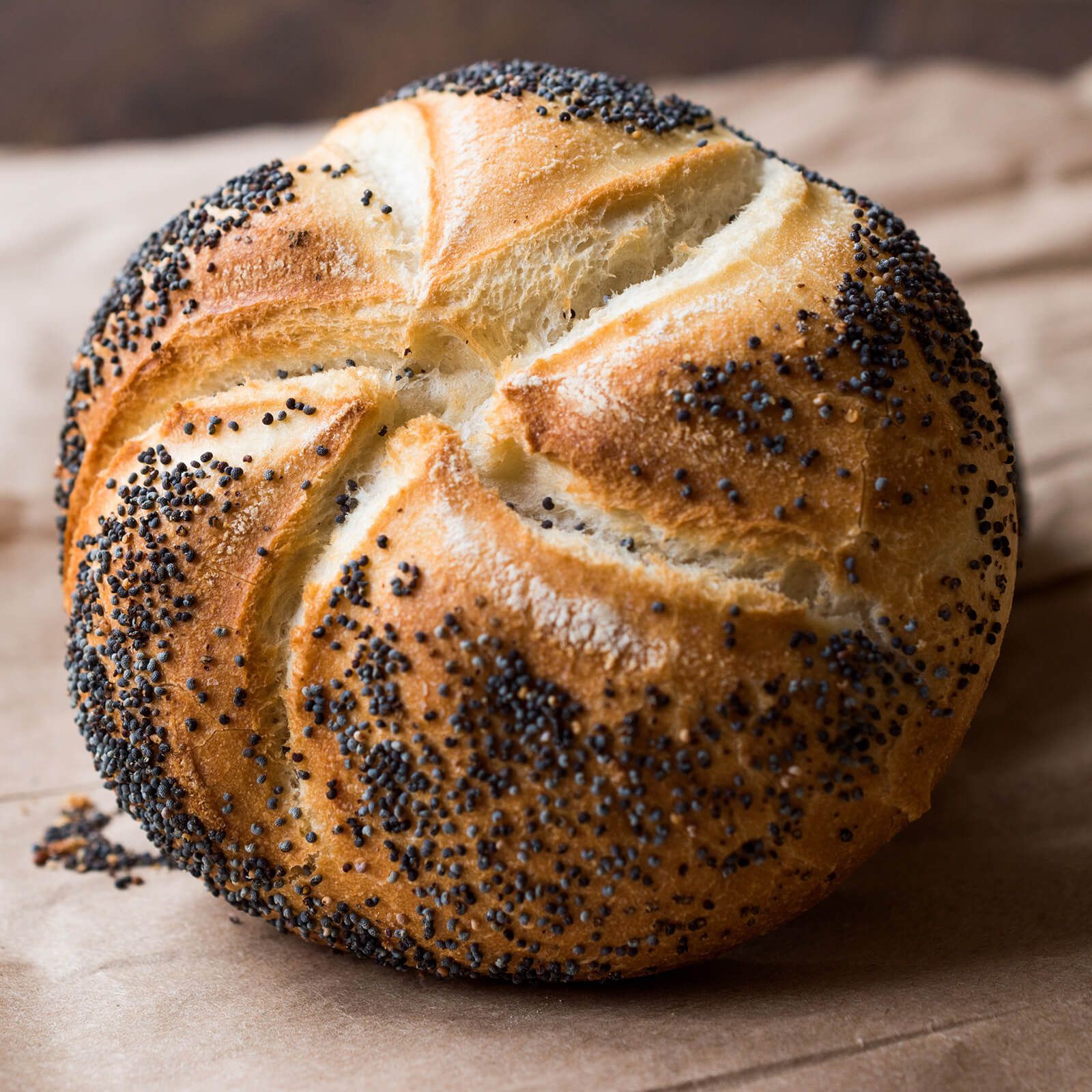 Locawo High Protein & Low Carb Mohnbrötchen