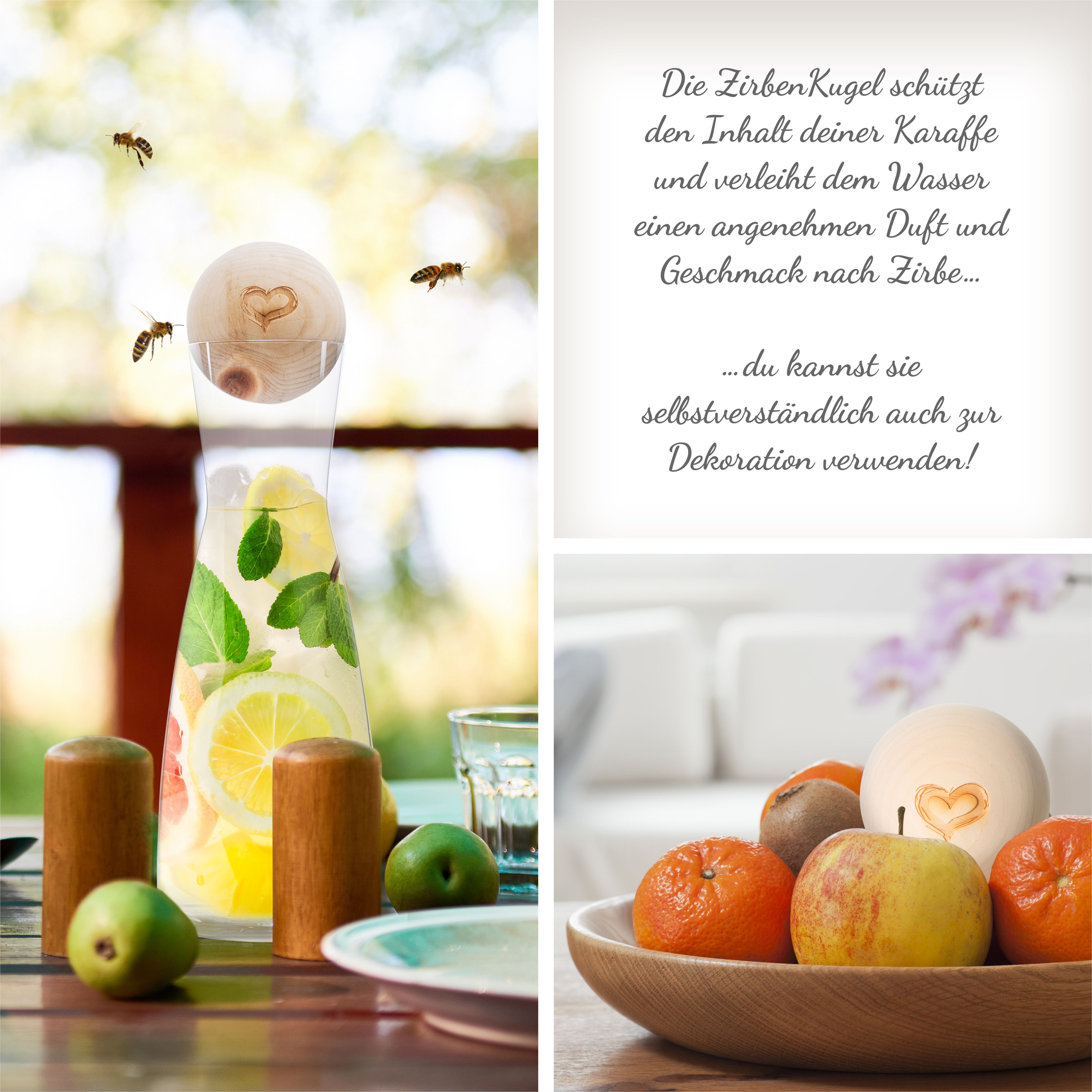 ZirbenFamilie | ZirbenKugel HERZ Edition