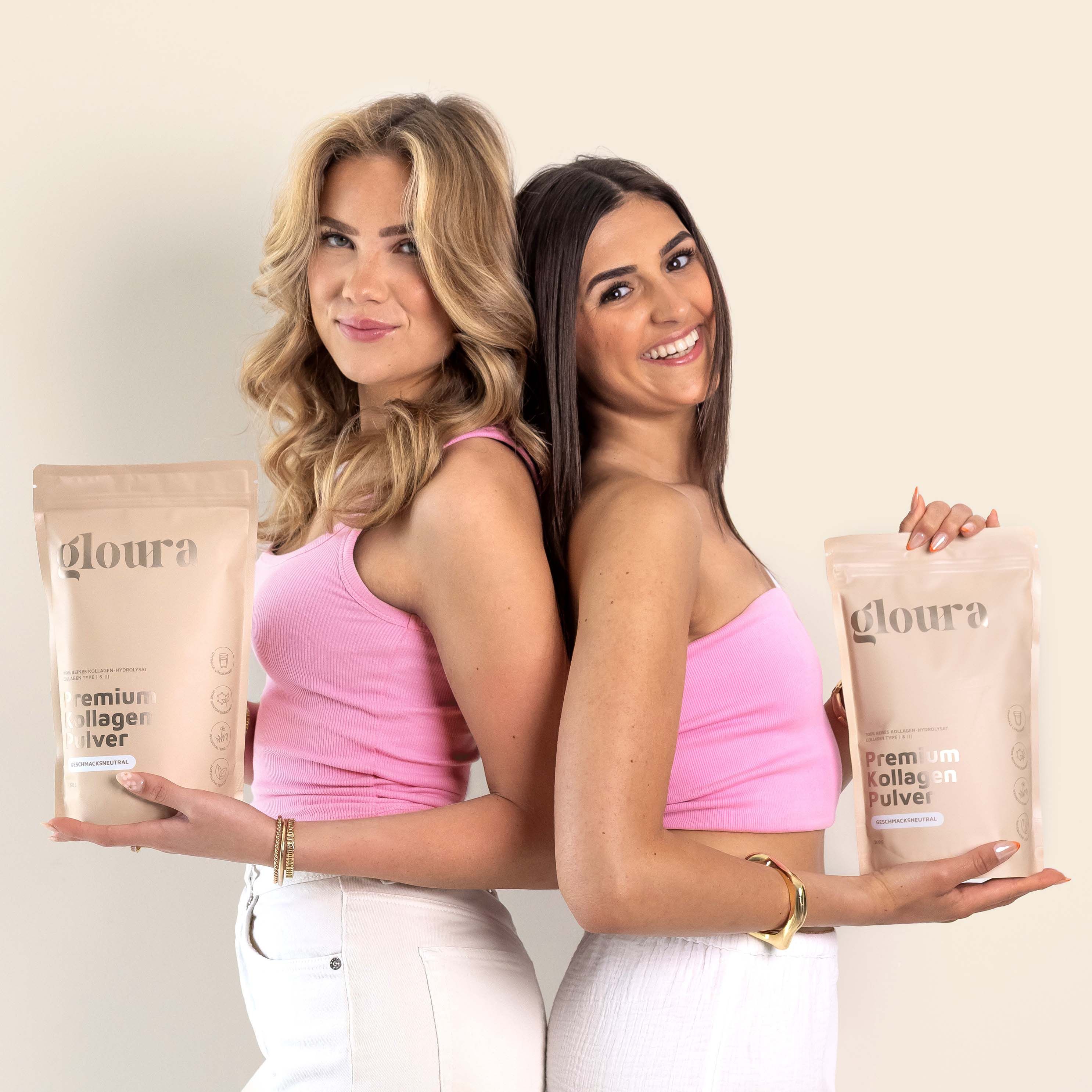Gloura Premium Kollagen Hydrolysat Pulver (Typ 1 & 3)