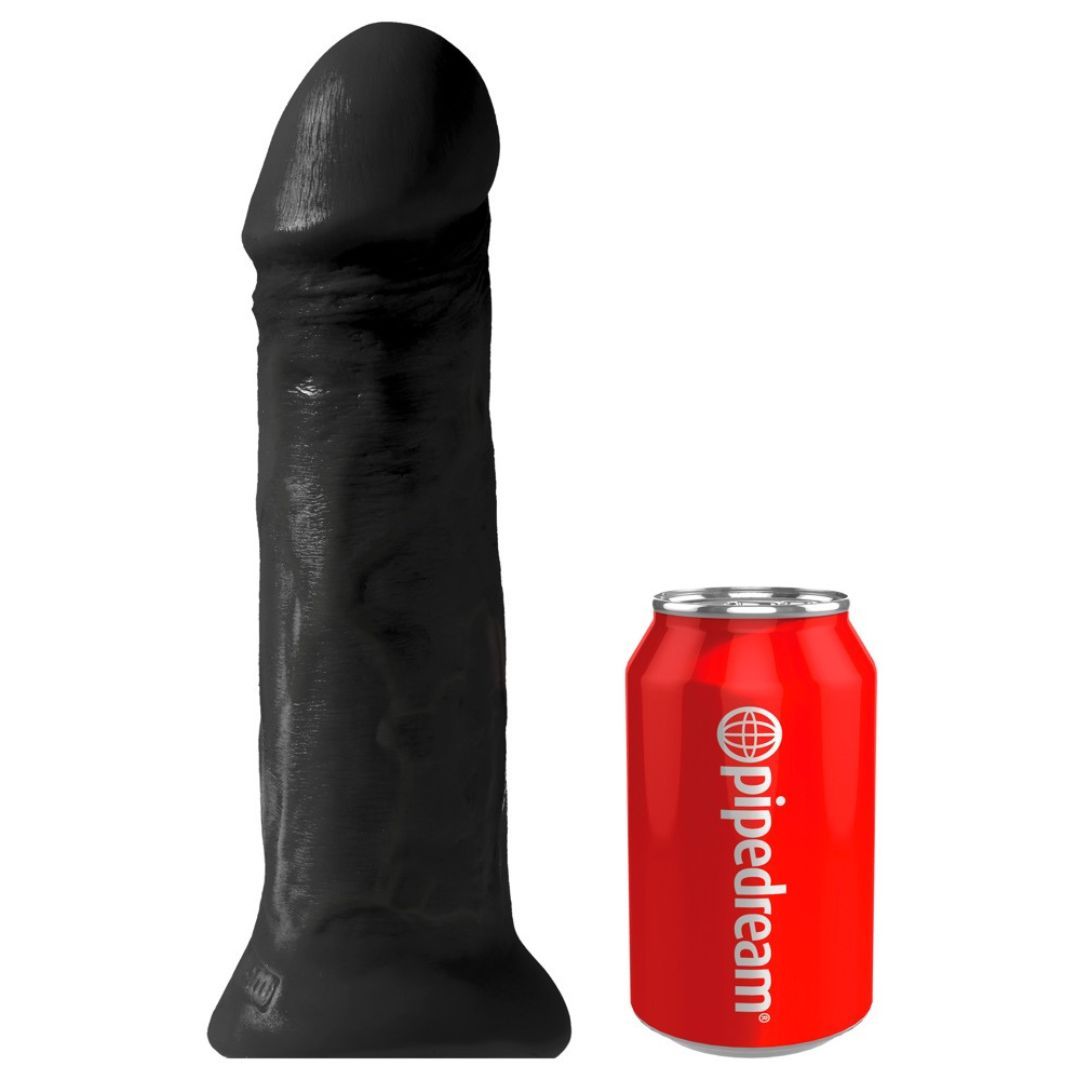 Dildo "11“, 28 cm, realistisch | Mit Saugfuß und Strap-on-kompatibel | King Cock