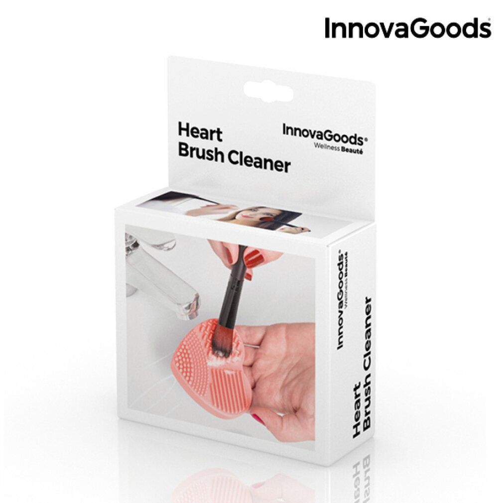 Innovagoods Heart Brush Cleaner | Makeup | Brush Cleaner | Brush | Cleaner