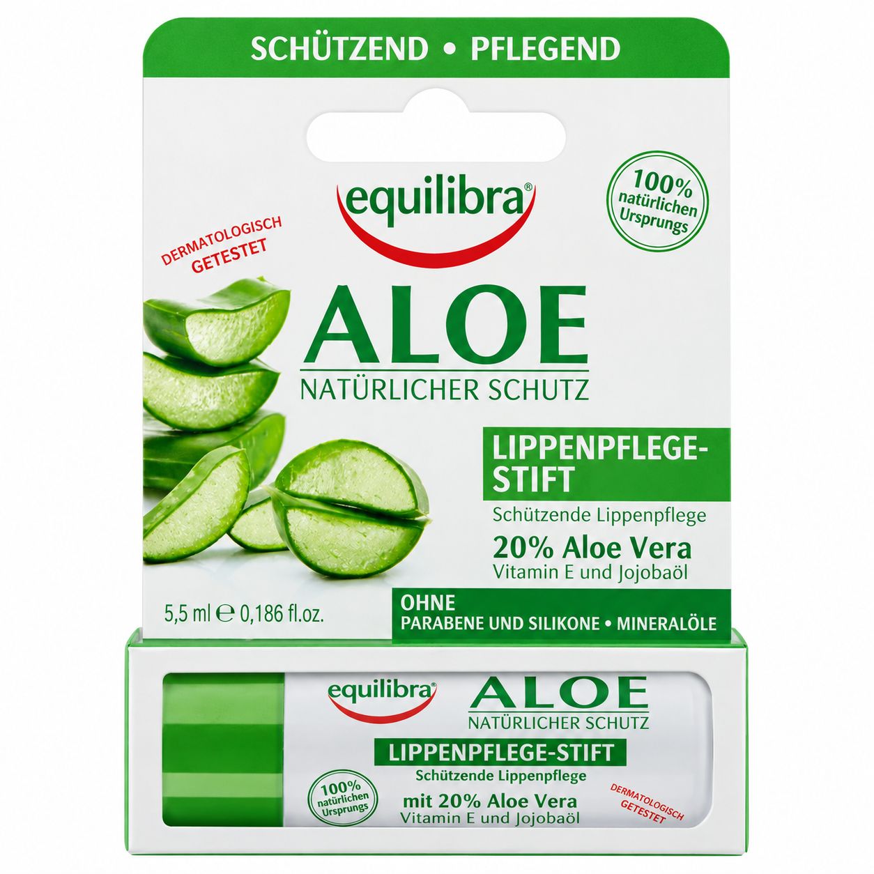 Verpackung einer feuchtigkeitsspendenden Lippenmaske aus Bambusfaser