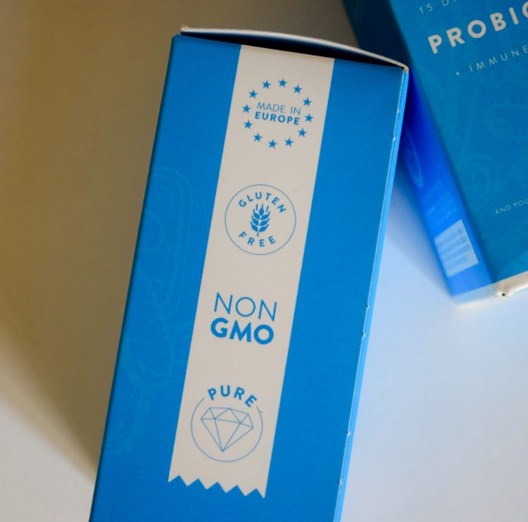 Aavalabs Probiotika: Hergestellt in Europa, glutenfrei, non GMO, rein.