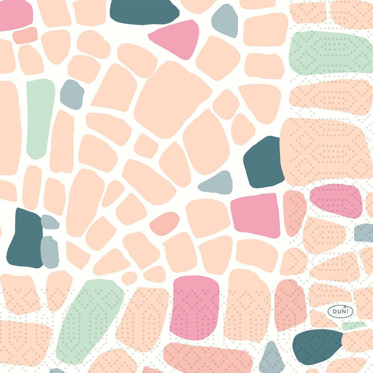 Serv.33x33 3lg 1/4 Ocean Pebbles