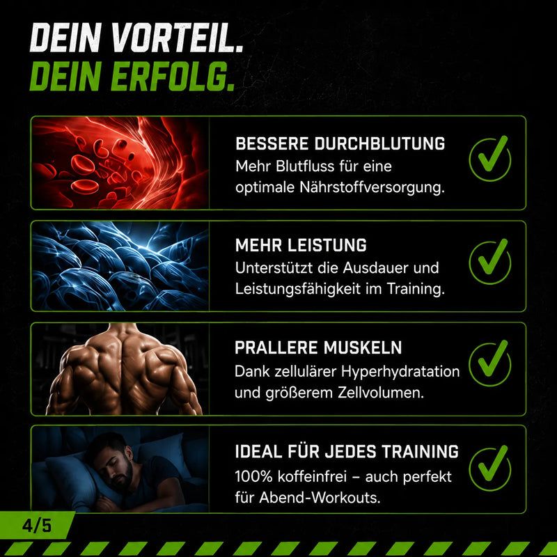 ZEC+ KICKDOWN PUMP: Vorteile wie verbesserte Durchblutung und mehr Leistung.