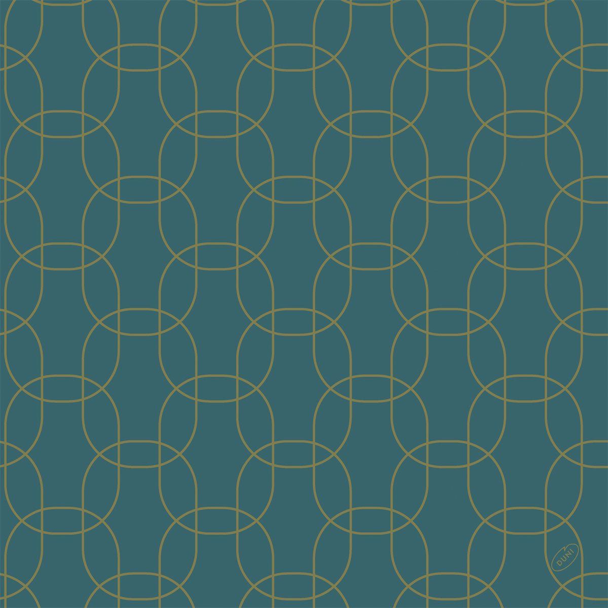 Dunisoft Golden Deco Servietten 40x40