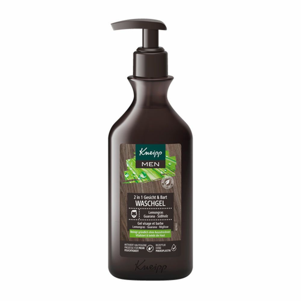 Kneipp® 2 in 1 Gesicht & Bart Waschgel