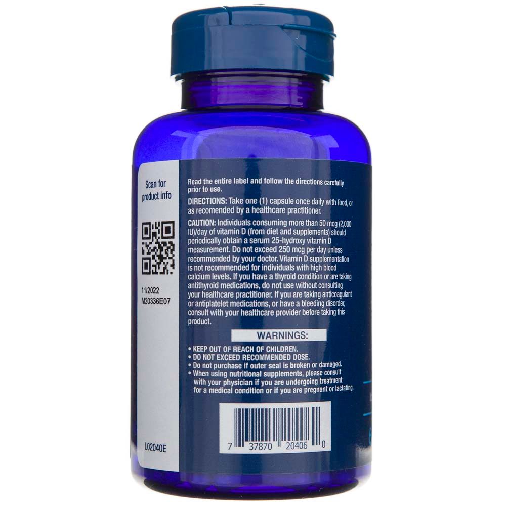 Rückseite der Flasche mit Barcode und Produktinformationen.