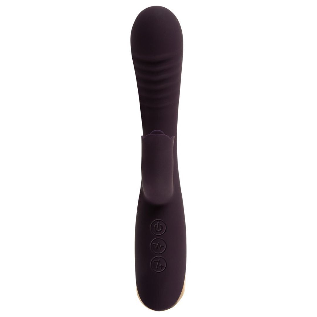 Rabbitvibrator „Triple Vibrator“ mit Analstimulator | 10 Vibrationsmodi | Javida
