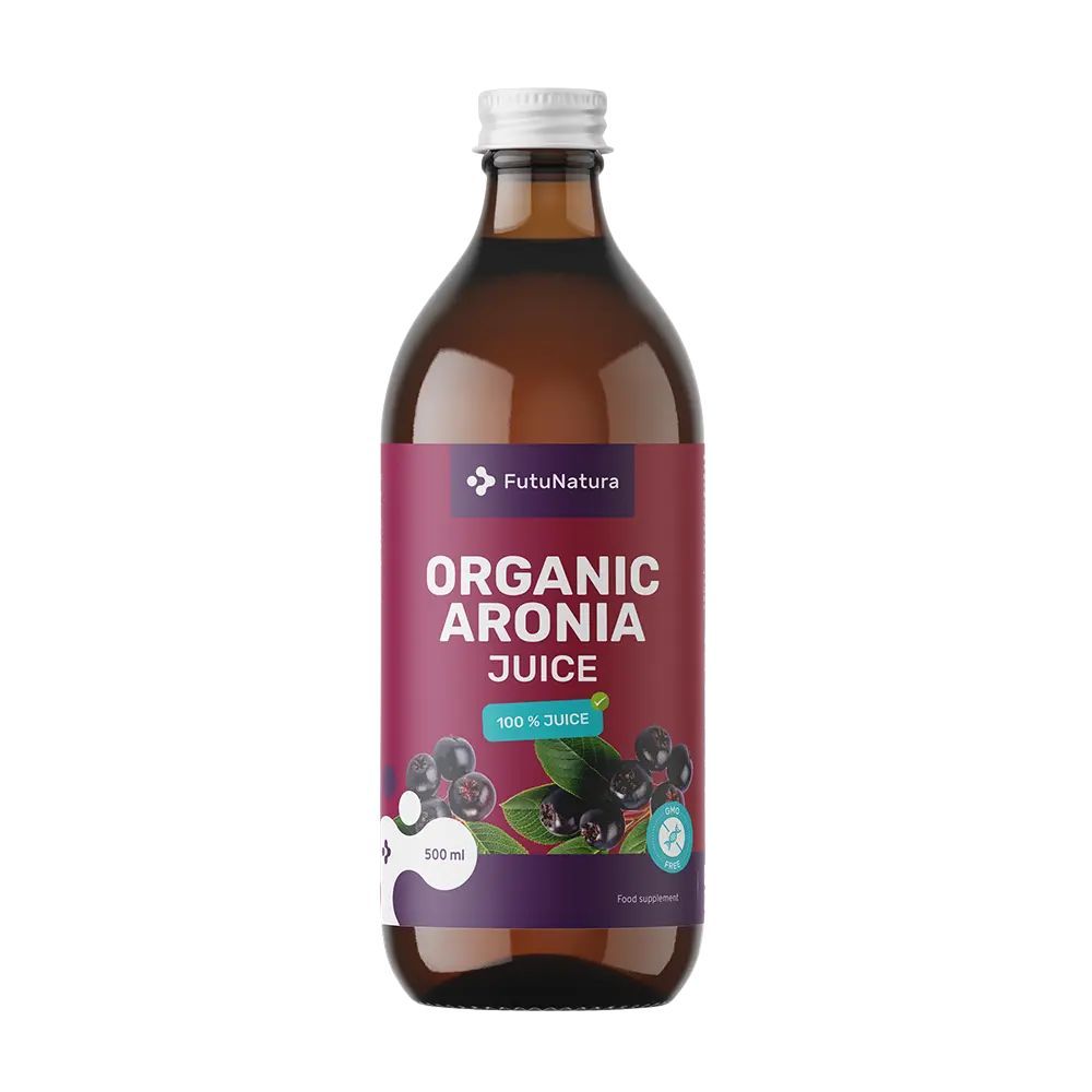 FutuNatura BIO Aroniasaft – 100 % Direktsaft