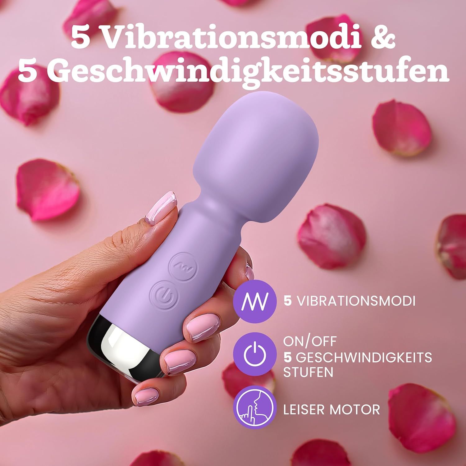 Oliver James Bullet Mini Vibrator Flieder