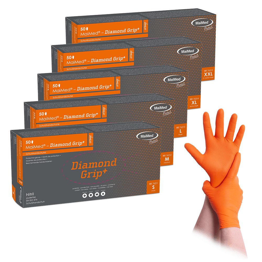 MaiMed® – Diamond Grip+ Schutzhandschuh