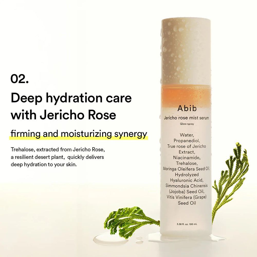 ABIB Jericho Rose Mist Serum für Glow
