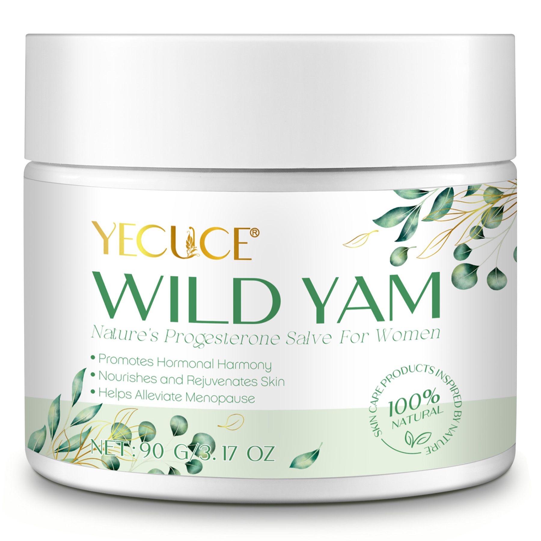 P-Beauty Tagescreme Wild Yam Cream Yamswurzel Damen Hautcreme Hormonhaushalt