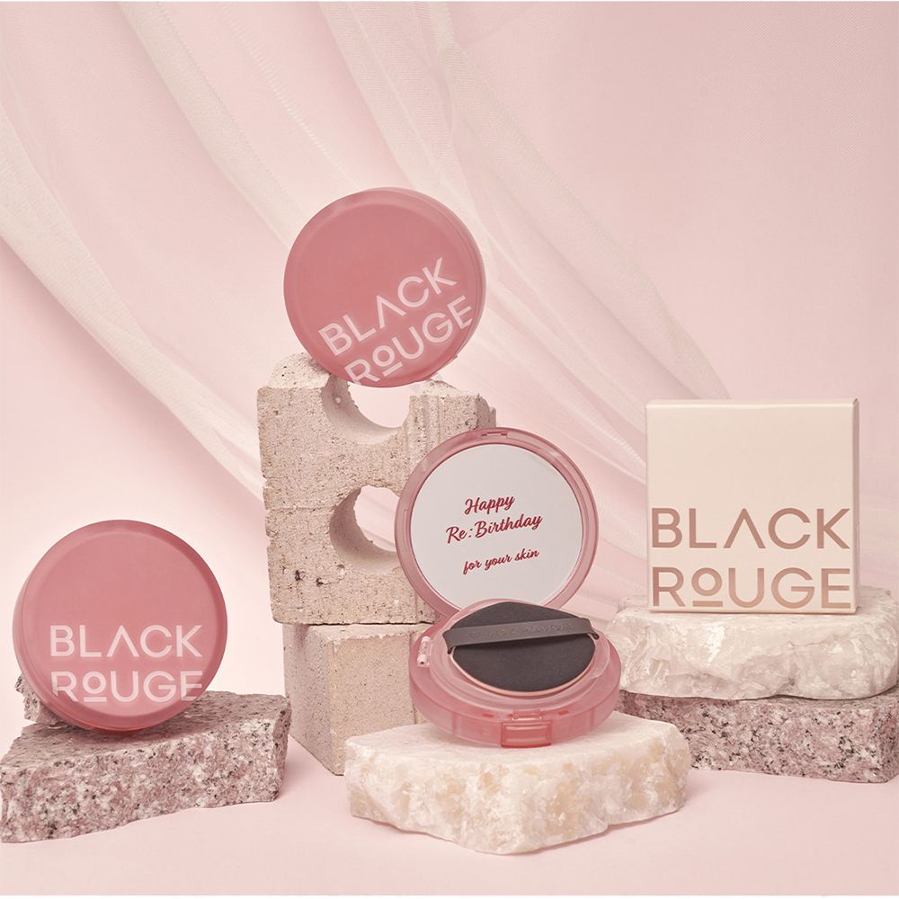 BLACK ROUGE Thin Layer Velour Cushion Foundation VC01 PORCELAIN