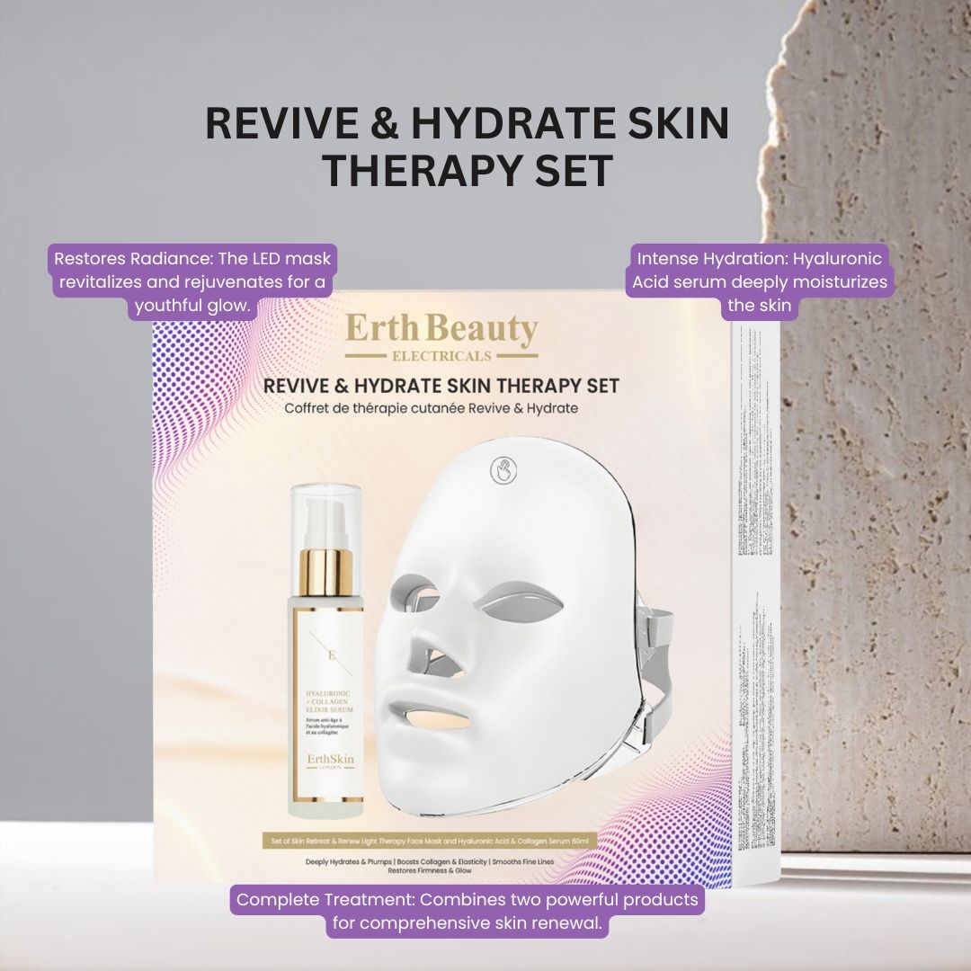 Erth Beauty Revive & Hydrate Skin Therapy Set Verpackung.