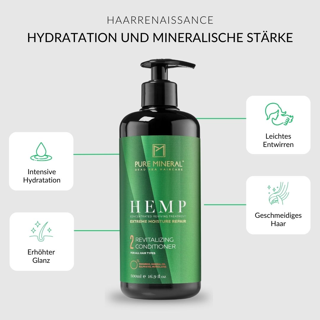 Pure Mineral - Nährendes Conditioner Hanf