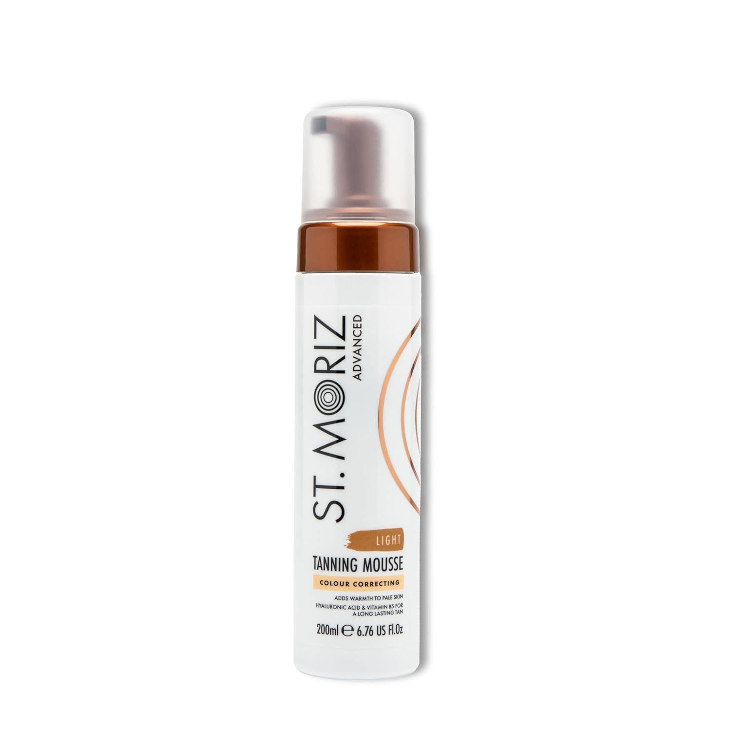 ST. MORIZ Advanced Colour Correcting Tanning Mousse in Light