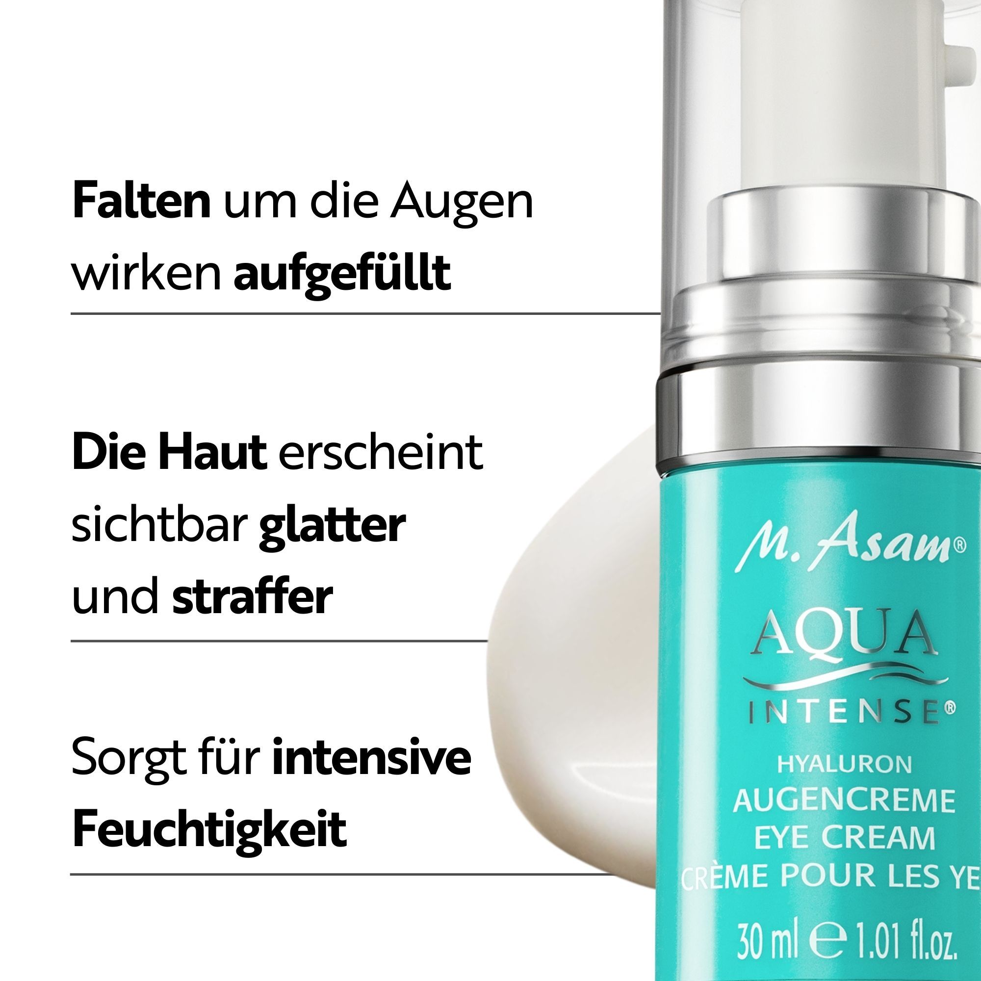 M. Asam AQUA INTENSE Hyaluron Augencreme