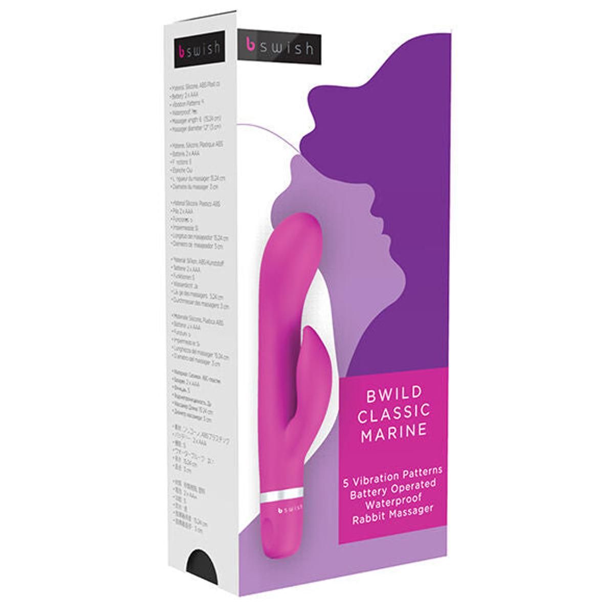 Pinker Rabbitvibrator “ic Marine” | 5 Modi | Satisfyer