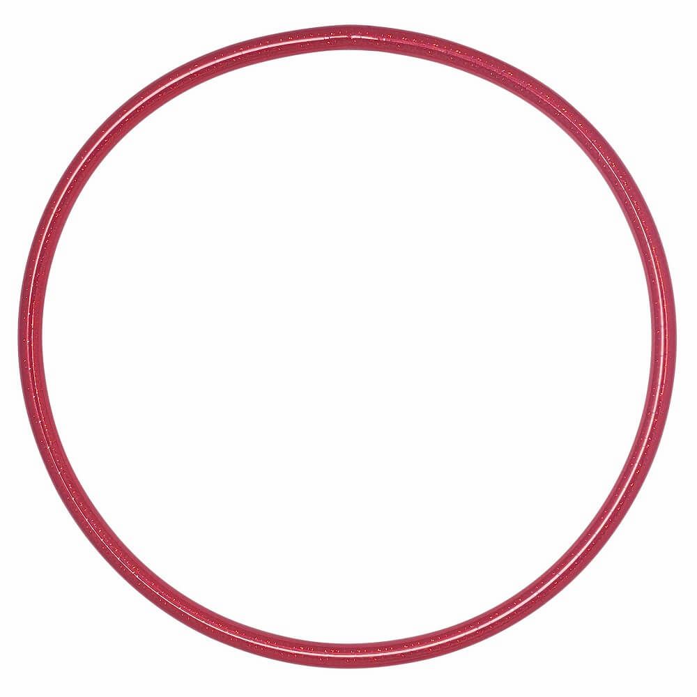 Hoopomania Hologramm Kinder-Hula-Hoop | Ø 60 cm | Rot