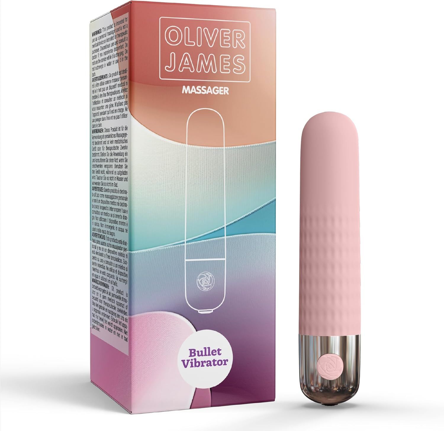 Oliver James Bullet Vibrator Rosa